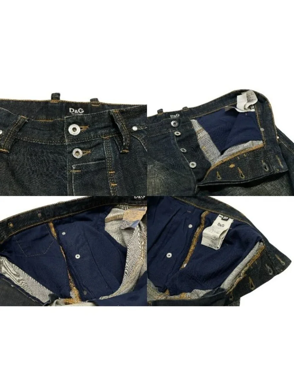 Dolce & Gabbana Denim Pants Made by Luco Cotton Elastane Blue